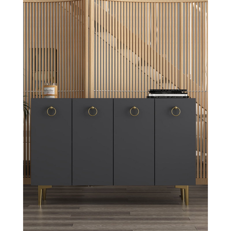Console, Noir et or