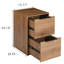Commode décorative 2 tiroirs Bronder