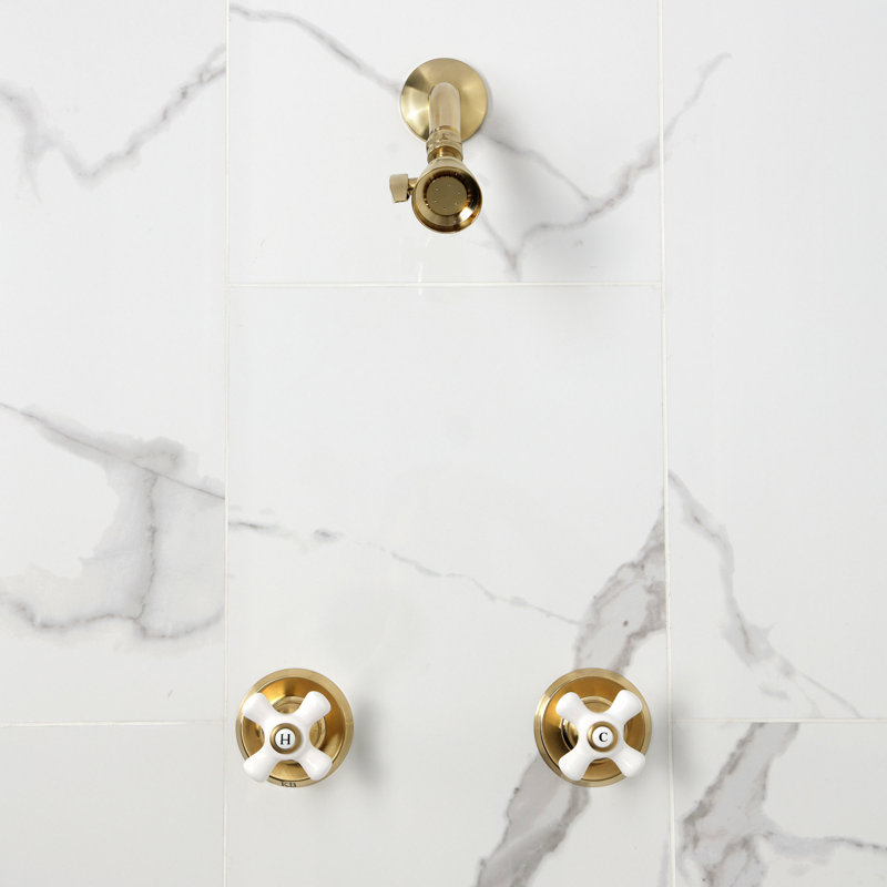 Kingston Brass Victorian Double-Handle Shower Faucet