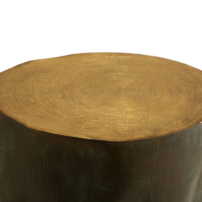 Etched Accent Stool
