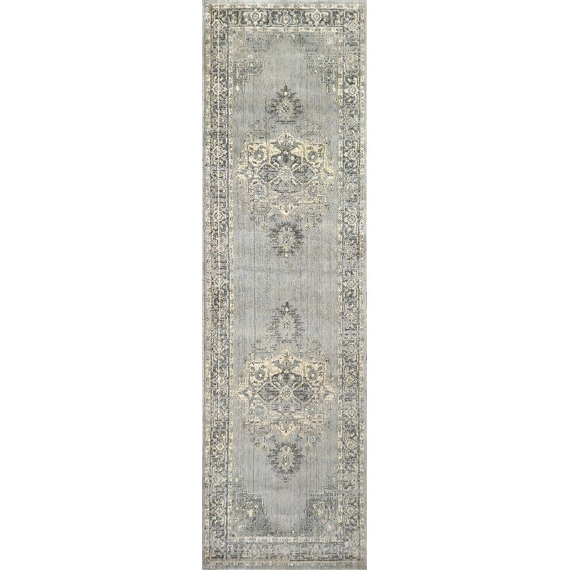 Esmeyer Wool Oriental Indoor Rug, Runner 2'6" x 8'