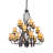 Colby 16 - Light Dimmable Tiered Chandelier