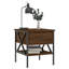 Tahnaout 40 cm W Iron Bedside Table-135005045-169839290