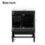 Meuble-lavabo simple avec lavabo en céramique intégré-124009340