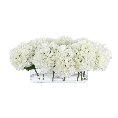Hydrangea Floral Arrangement in Vase