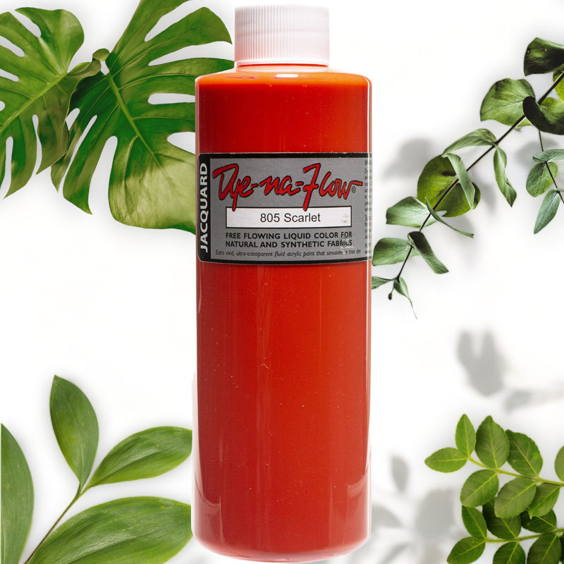 Scarlet Splash 8oz Liquid Fabric Dye