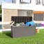 1200L Lockable Waterproof Resin Outdoor Storage Box-44231832