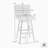 Martinstown Solid Wood Upholstered Counter Height Or Bar Height Swivel Barstool With Fabric Seat - Set Of 2-167165735-167165740-167165734