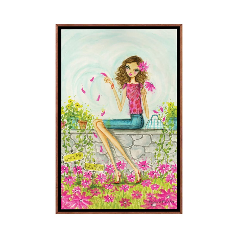 Printemps à Summerside # 4, art, Toile avec cadre en bois classique, H 48 po x l 32 po x P 1,5 po