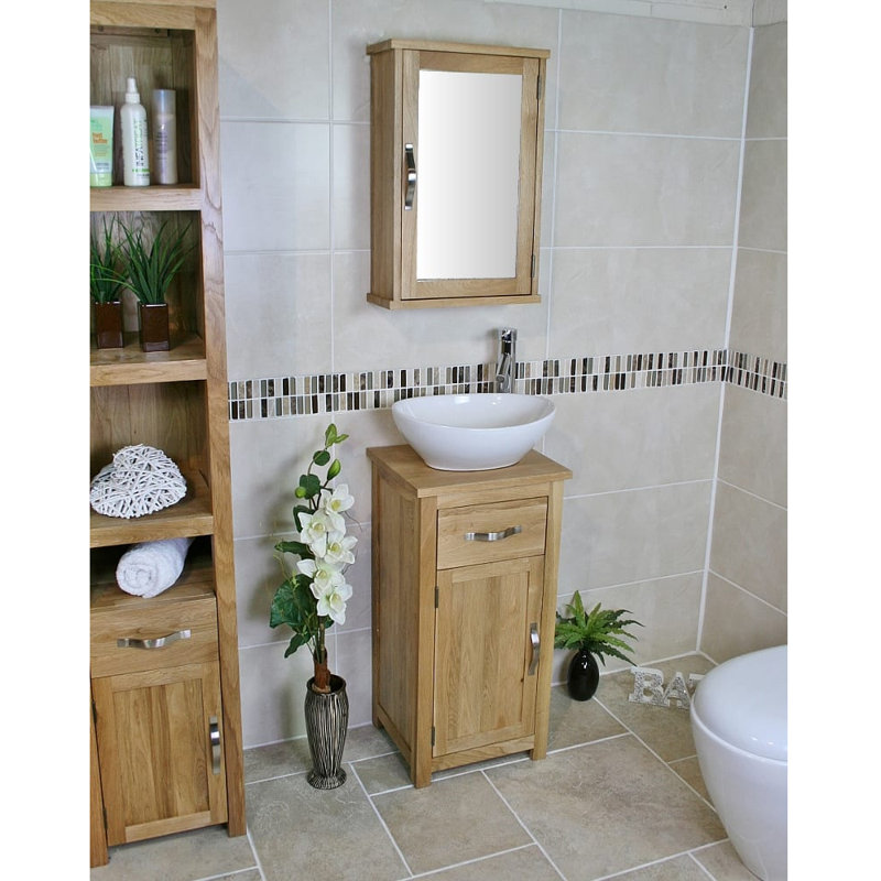Coulson 401mm Single Bathroom Vanity with Vessel Ceramic Basin