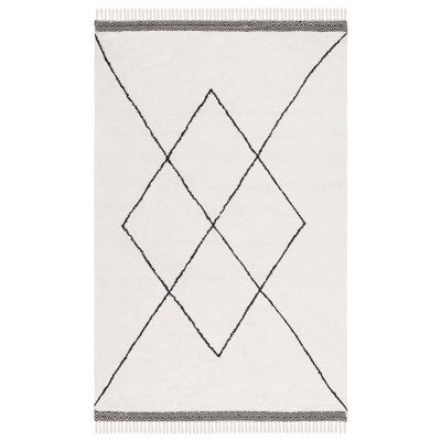 Tapis ivoire / noir Easy Care 210