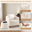Fauteuil demi-tonneau avec repose-pieds Hintz-1679393698