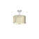 Fabric Semi Flush Mount