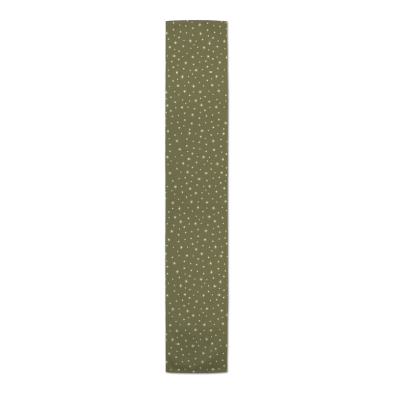 Chemin de table Green Twinkle, 72 po x 16 po, Vert