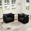 Ensemble de fauteuils d'appoint avec coussins