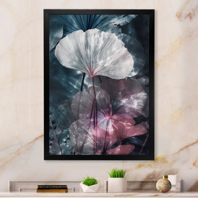 Feuilles de ginkgo tropical I - impression