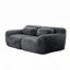 Canapé modulaire 2 places avec coussins décoratifs pour salon-428708679