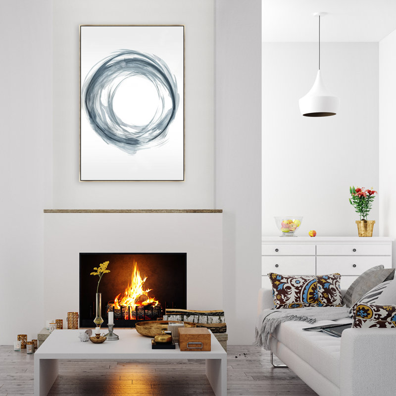 Esoteric X Painting by Jacob Lincoln, 46.5" H x 31.5" W, Glass Coat