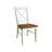 Dugazon Duante Solid Wood Cross Back Side Chair-1565068228