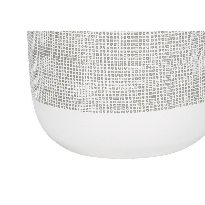 Lighting, 27 po, lampe de table, céramique, abat-jour gris, contemporain, Gris