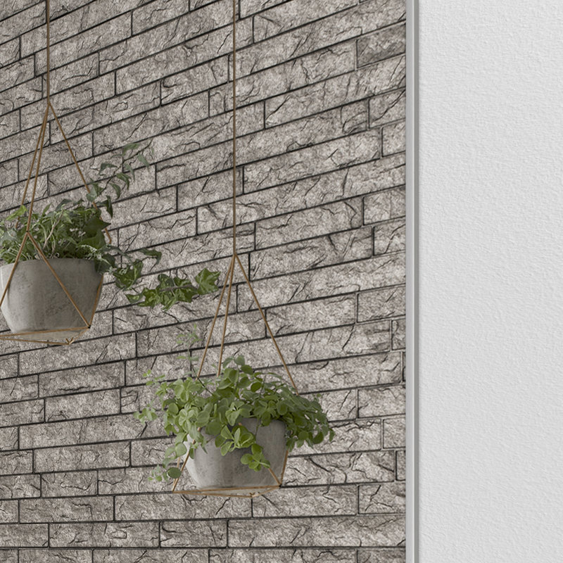 Bordure en métal 48 po x 0,1 po en argent