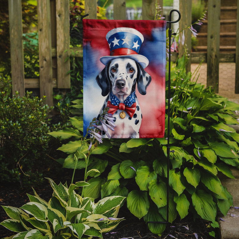 Drapeau patriotique du jardin américain, Dalmatien