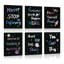6 Piece Wrapped Canvas Wall Art