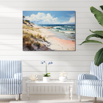Phair - plage, reproduction sur toile