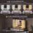 Makeup Vanity with Light and Storage Cabinet-528761614