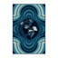 Tapis bleu doux et moelleux d'inspiration mondiale Vance-1117222681