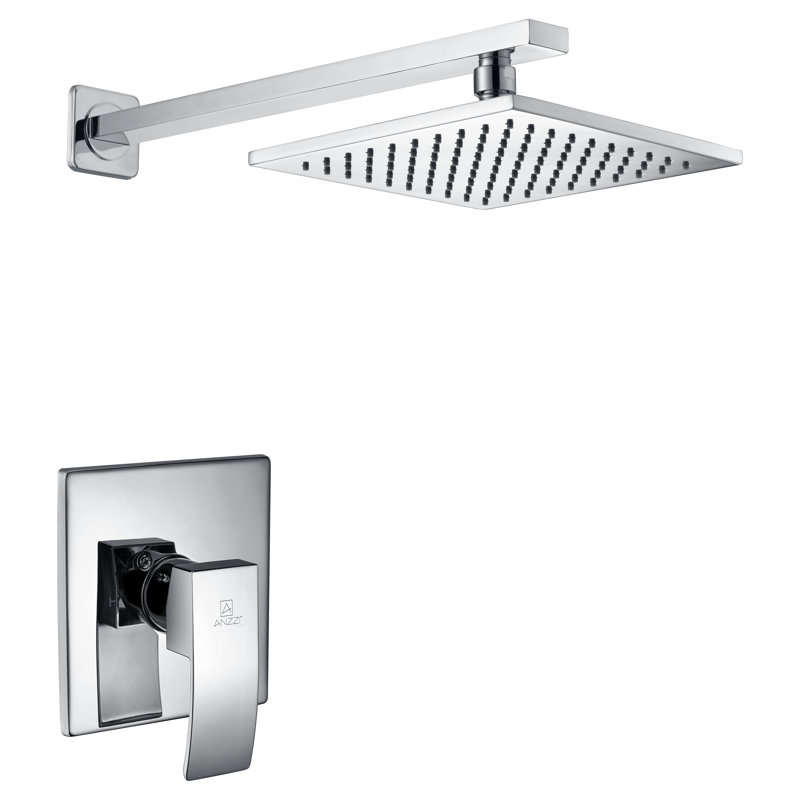 Viace with Rough in-Valve, Silver