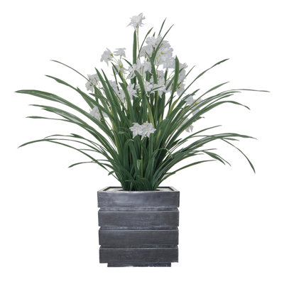 40'' Faux Lemon Grass in Pot