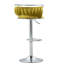 Tabouret de bar pivotant avec dossier Ginko-882844513-879315297
