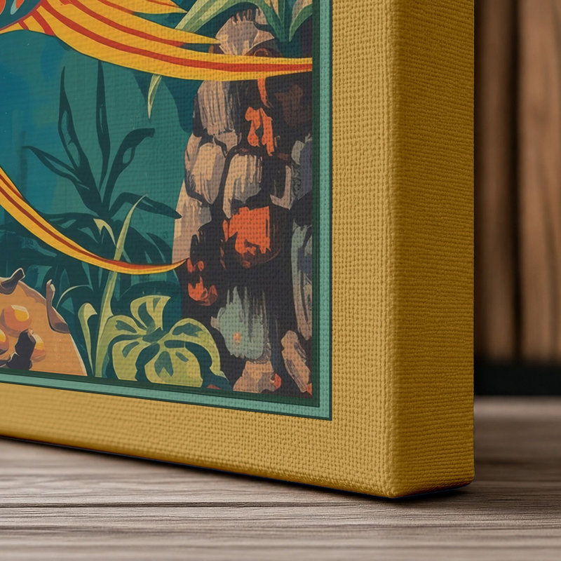Print, 24x16 - 61.0 x 40.6 cm, Ochre Border