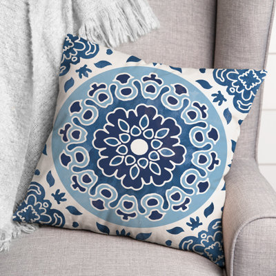 Outdoor Square Pillow Cover & Insert