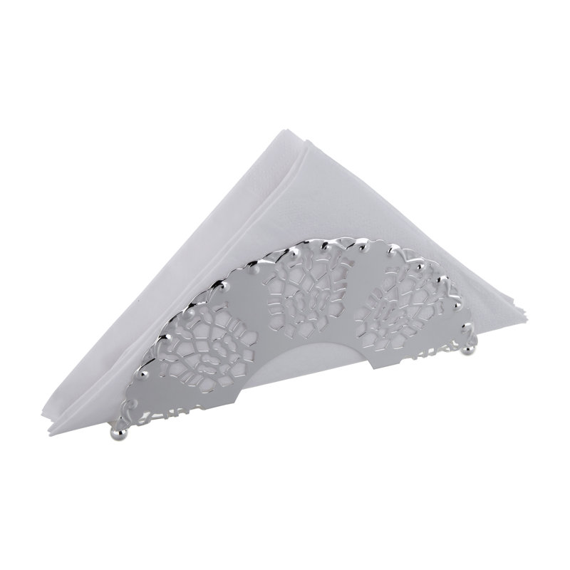 Porte-serviettes debout percé Queen Anne
