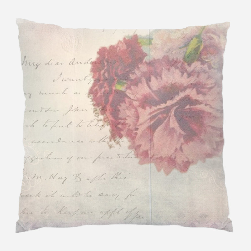 Housse et insert de coussin carré Meaux, Microsuède, Intérieur