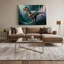 «Dinosaur Corythosaurus», art mural sur toile noire-447998900