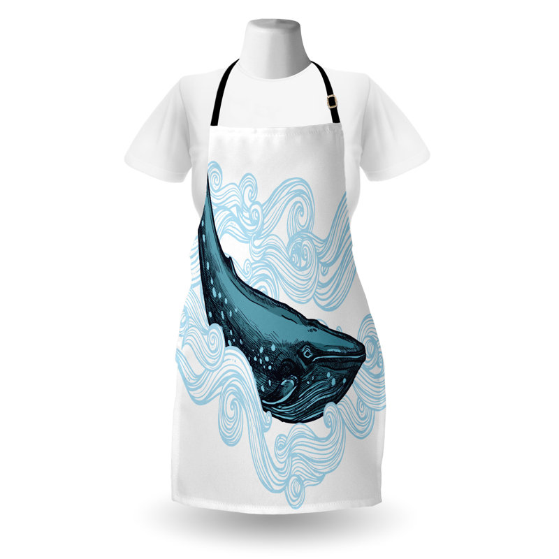 No Pattern Bib Apron