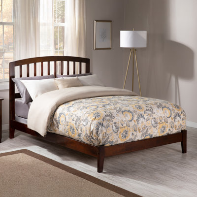 Solid Wood Panel Bed by Winston Porter by Winston Porter