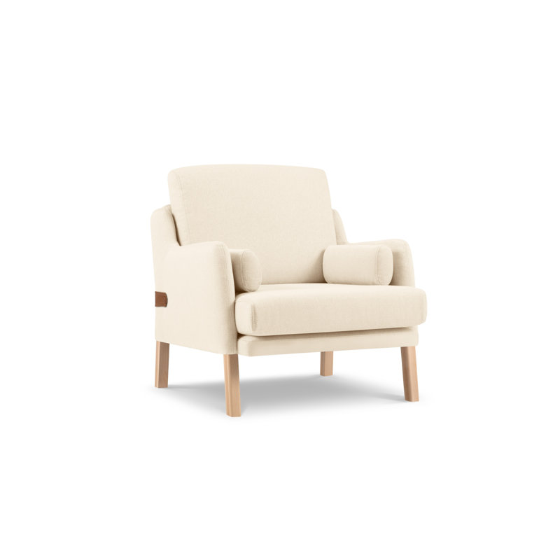 Selby Upholstered Armchair, Beige