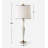 Quishawn White Stone Table Lamp