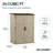 Suncast 53 in. W x 32.5 in. D Resin Vertical Tool Shed-22266939