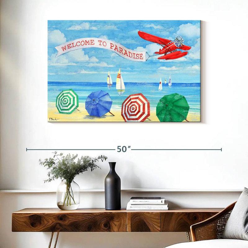 Gillard Paradise Sea Plane, H 26 po x l 39 po