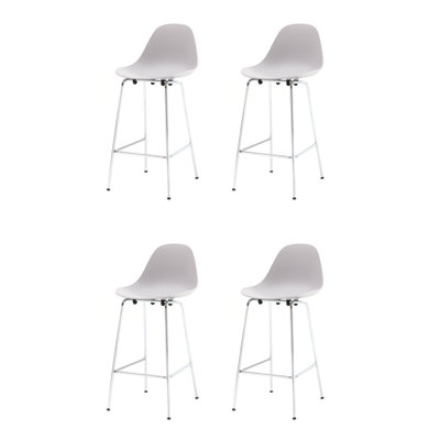 Counter Stool with Metal Frame