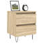 Arreguin 40cm W Iron Bedside Table-1930489116-1897077210