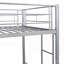 Lit superposé en métal robuste avec lit gigogne (grand lit) - Aucun sommier nécessaire, robuste et robuste Durable-1398084291-1398084288