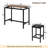 Odaniel Dining Set with 4 Chairs