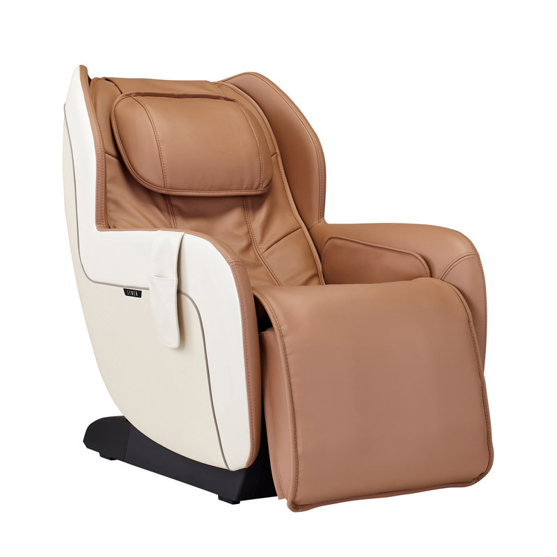 Fauteuil de massage en faux cuir, Similicuir beige