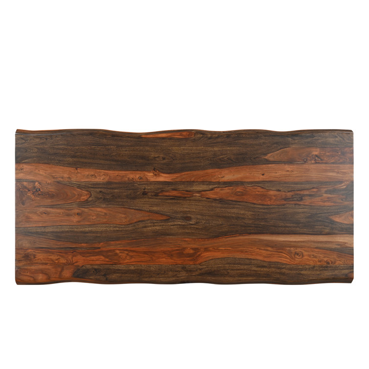 Chaliyah Live Edge Solid Wood Dining Set